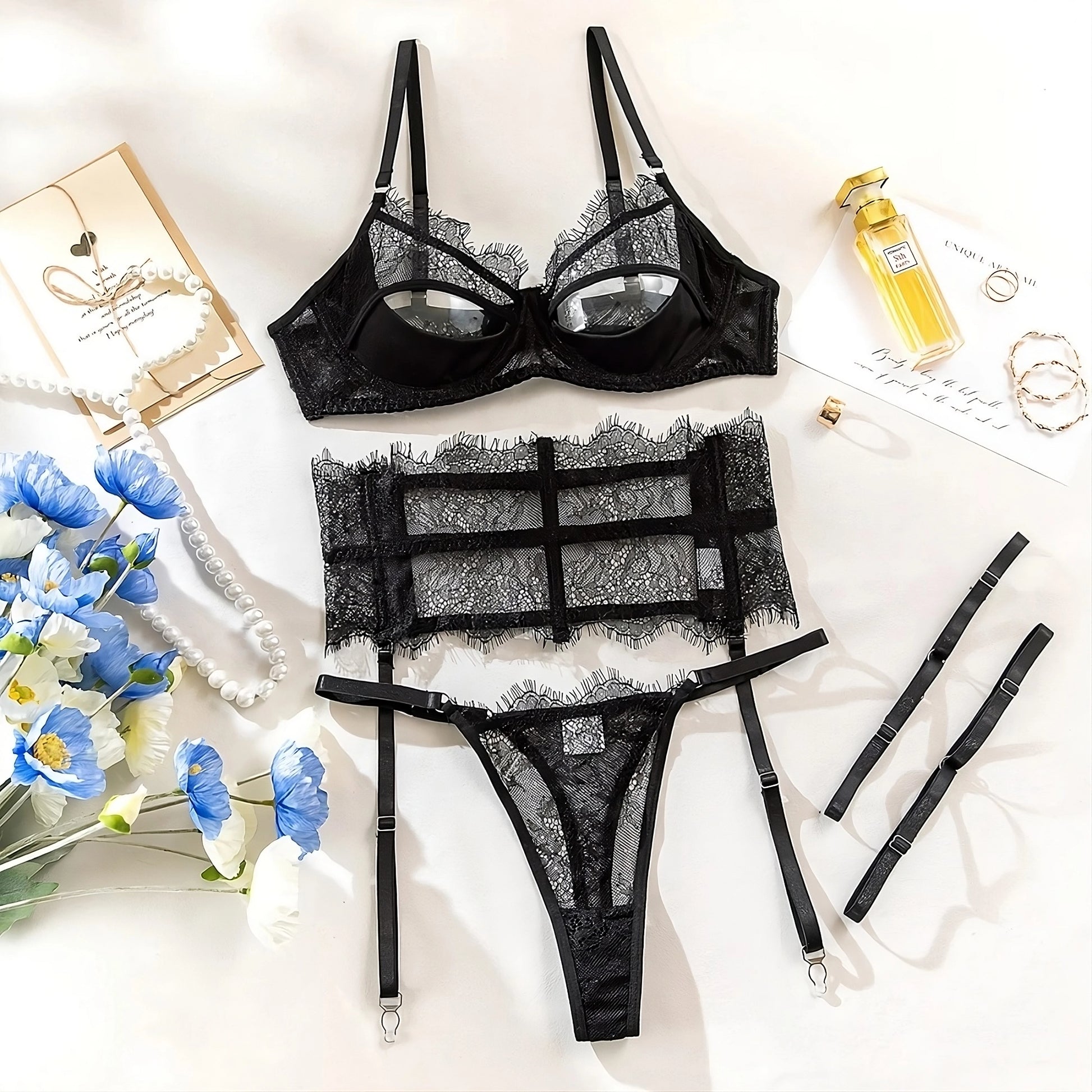 Raven Lace Set
